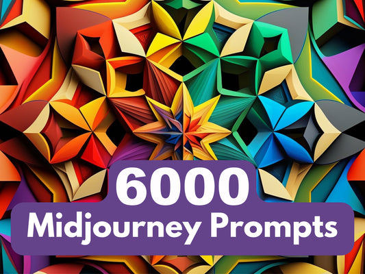 6000 Midjourney Prompts Across 50 Categories