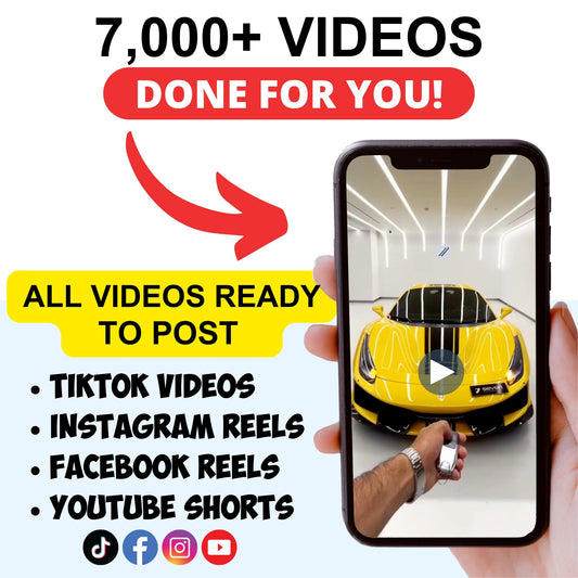 7,000+ Done For You Content Reels - Sale Ends At Midnight